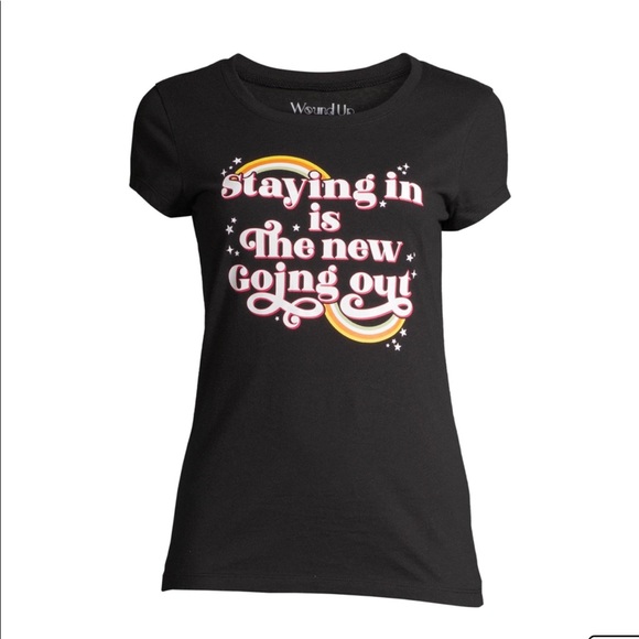 Staying In Graphic Tee for Juniors from Wound Up - Picture 4 of 5